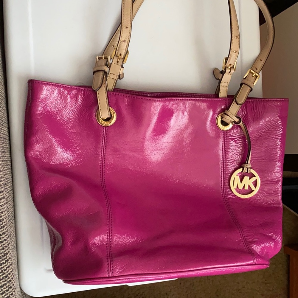 Magenta color MK bag